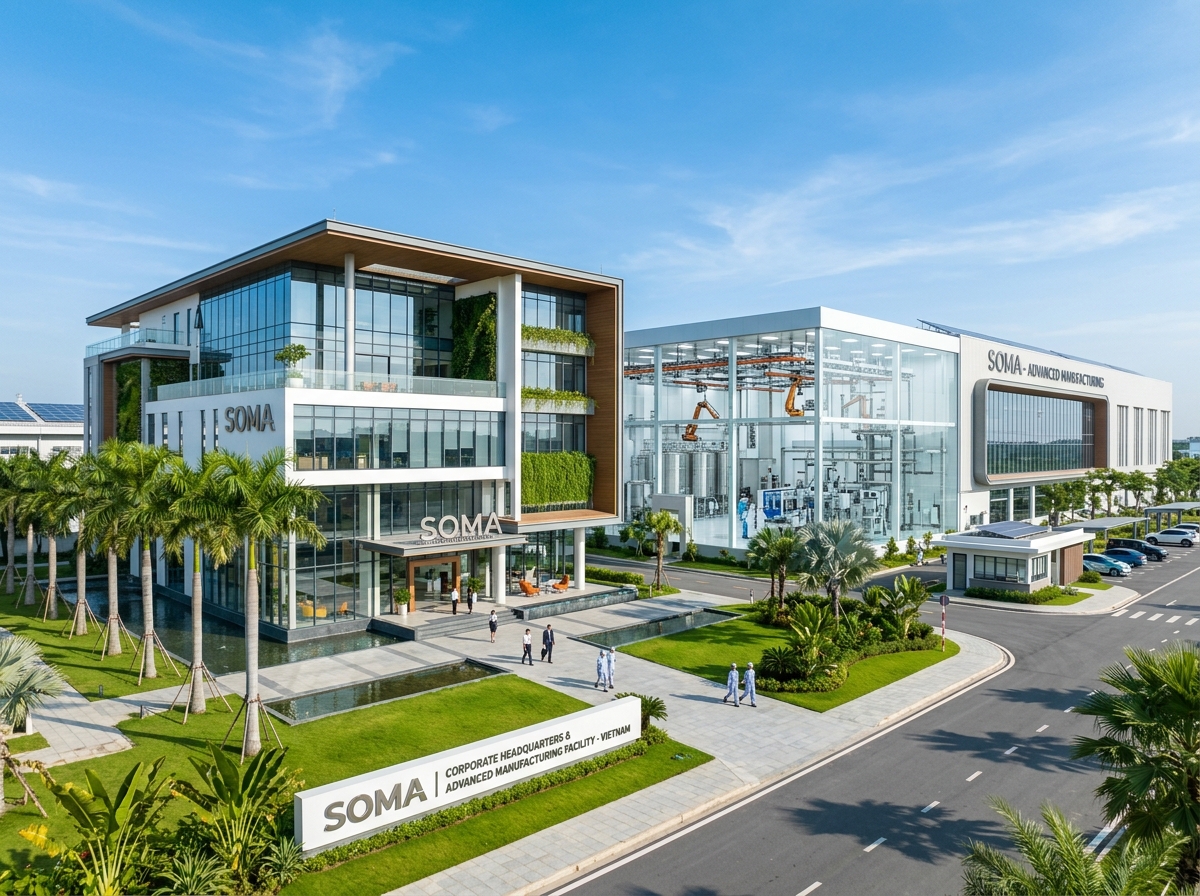 Trụ sở và nhà máy sản xuất SOMA